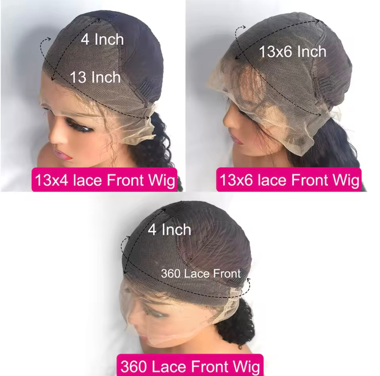 Dark Brown Body Wave HD 360 Full Lace Human Hair Wig