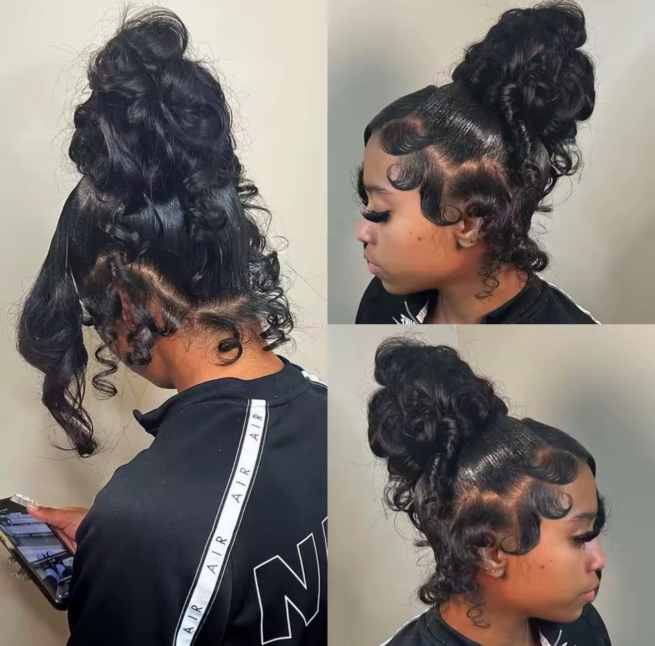 Dark Brown Body Wave HD 360 Full Lace Human Hair Wig