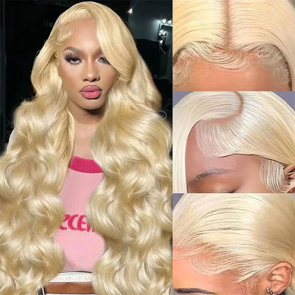 Blonde Body Wave HD Lace Human Hair Wig